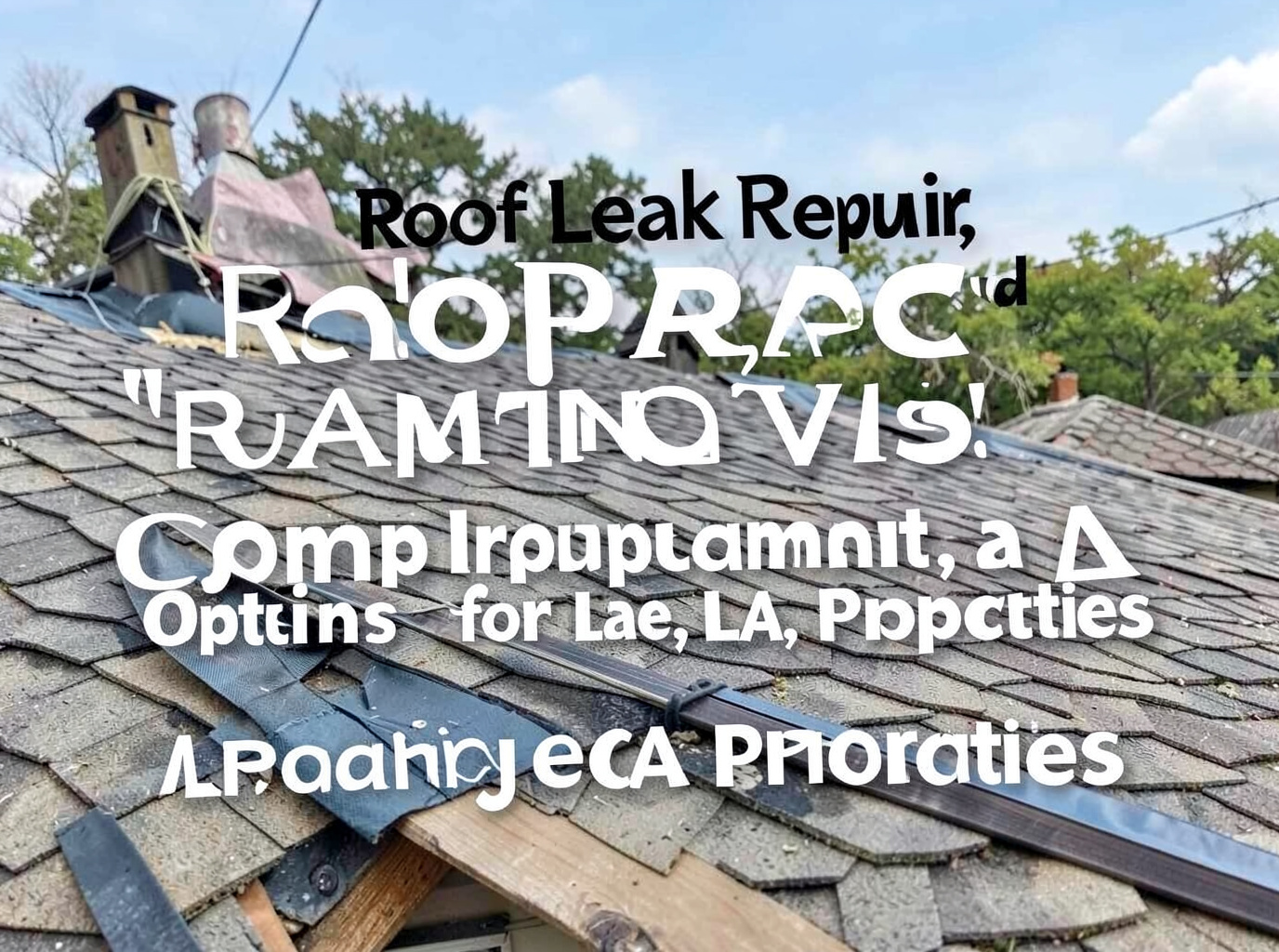 Roof Leak Repair, Tarping, and Replacement: Options for Lafayette, LA Properties